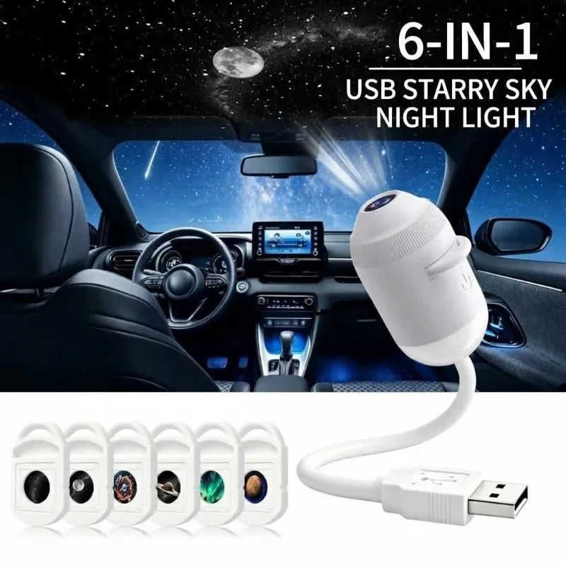 Proyector Galaxia Luz Nocturna Infantil