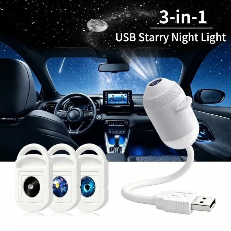Proyector Galaxia Luz Nocturna Infantil