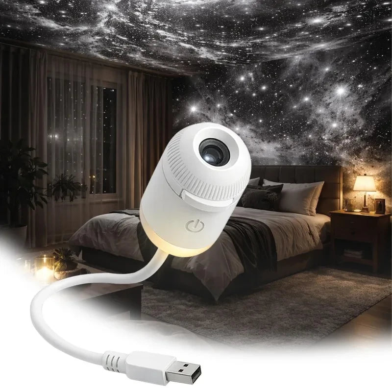 Proyector Galaxia Luz Nocturna Infantil