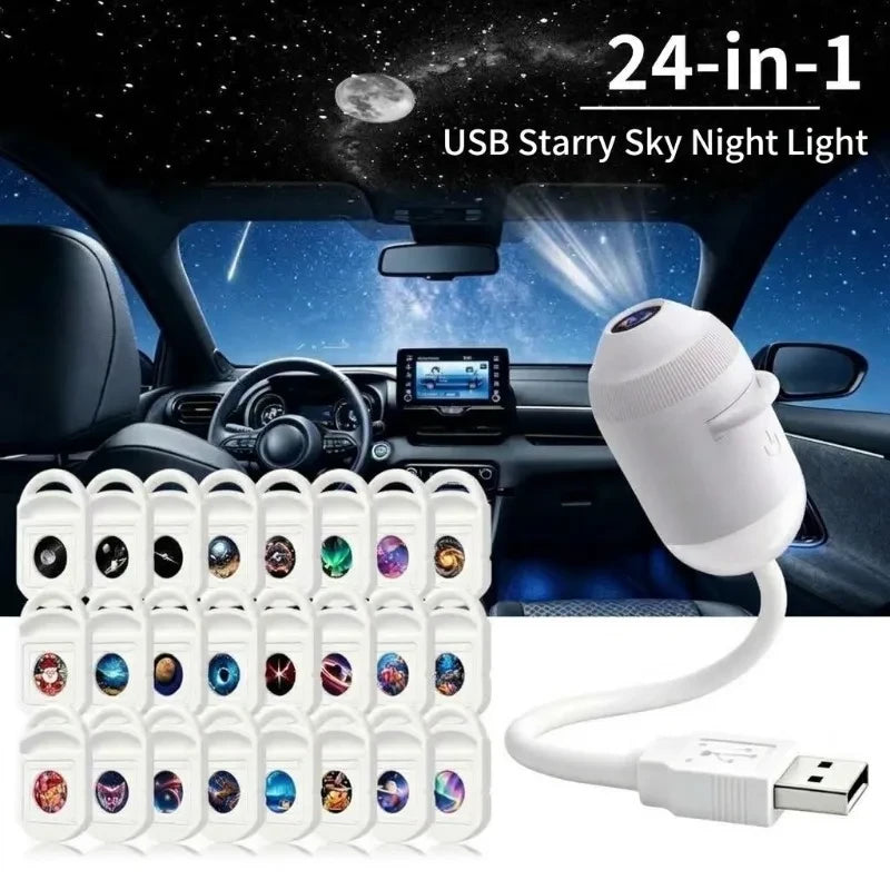 Proyector Galaxia Luz Nocturna Infantil
